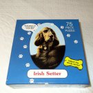 Vintage Schmid Irish Setter Dogs We Love Jigsaw Puzzle 75 Pieces 1996 New Sealed