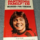 David Cassidy Partridge Family #10 Marked For Terror Paperback Book Vic Crume