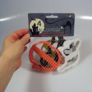 Fox Run 4 Halloween Plastic Cookie Cutters Set Ghost Pumpkin Black Cat Moon New
