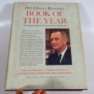 Vintage Britannica Book of the Year 1969 - Events of 1968 HC DJ Birthday Gift