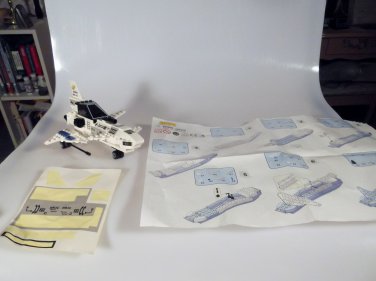 Best-Lock War of the Outer Planets Hawk HA-101 Complete Building Set No Box