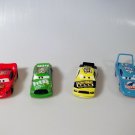 4 Disney Pixar Cars Leak Less #52 Rust-eze #95 HTB #86 Dinoco #43 Loose 1:55