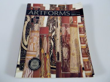 Artforms Preble Seventh 7th Edition Gently Used Art Text Book & Unused Cd-Rom