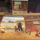 Bits and Pieces Waiting for Spring Jigsaw Puzzle 1000 Pieces Complete Sloane
