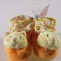 Russ Berrie Baby Booties Plush Cat Kitten Size 0-10 Months Great Gift Shoes New