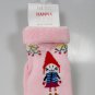 Hanna Andersson Baby Socks 2 Pack Gnome Kitty Pink NWT 0-6 Months Shoe Size 1/2