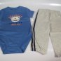 Carter's Baby Toddler Boy Bulldogs All Star Bodysuit Pants Set NWT 24 Months