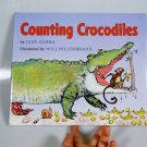 Counting Crocodiles Judy Sierra Hardcover Dust Jacket Signed Will Hillenbrand