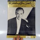 The Shadow of Your Smile Piano Guitar Sheet Music 1966 Love Theme The Sandpiper
