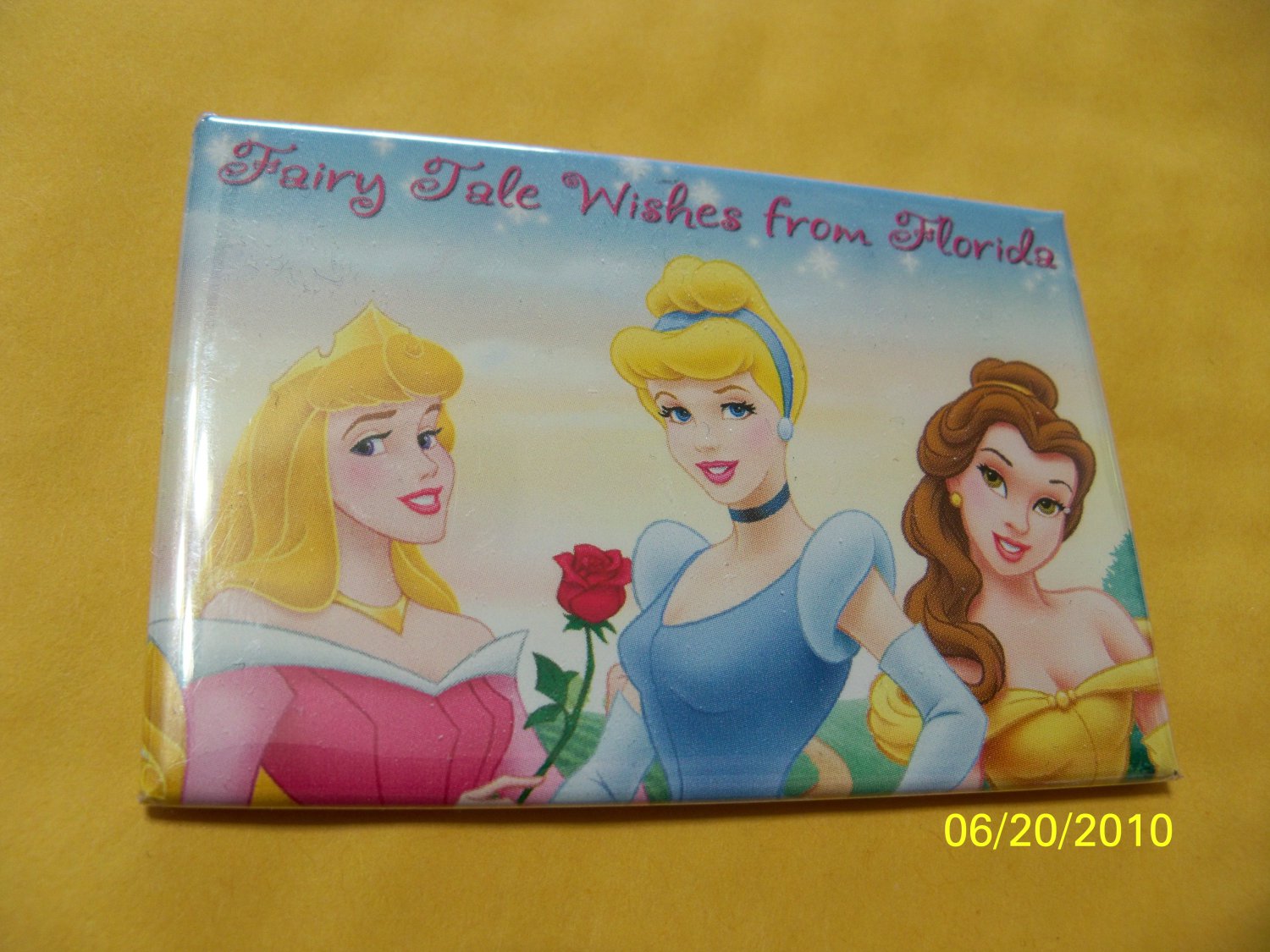 553 FLORIDA DISNEY REFRIGERATOR PRINCESS