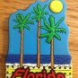 225030 FLORIDA PALM SUN REFRIGERATOR MAGNET