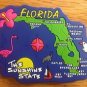 225006 FLORIDA MAP REFRIGERATOR MAGNET