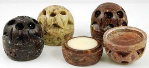 Black Coconut Auric Blends solid perfume