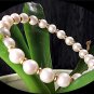 Lovely vintage Pearl and gold bead bracelet