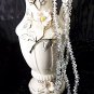 Antique vintage aurora borealis crystal beads necklace