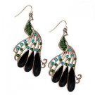 Fashion Jewelry Vintage Rhinestone Peacock Earrings : E1000