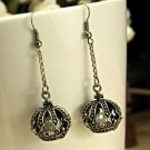 Fashion Jewelry Vintage Summoning Crown Pearl Earrings : E1001