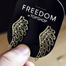Fashion Jewelry Vintage Rhinestone Wing Earrings Stud : E1002