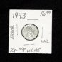 1943 "Steel" Lincoln Cent Error - Doubled "9" in Date