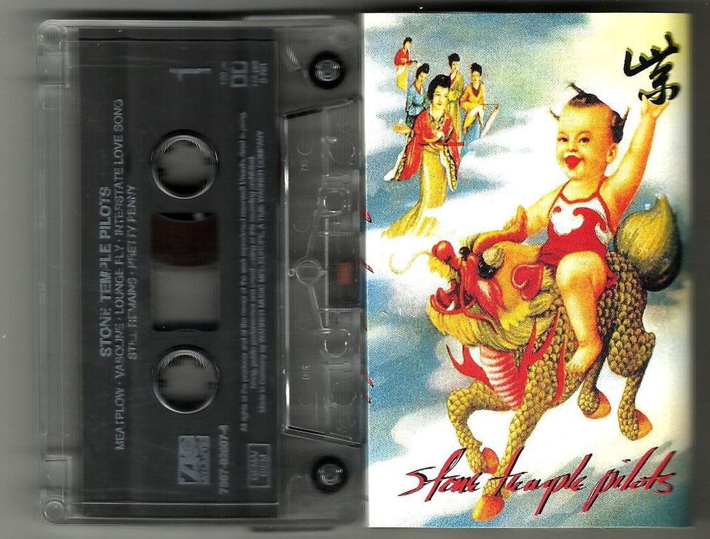 Stone Temple Pilots - Purple CASSETTE 1994 Atlantic / 24HR POST