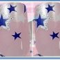 24PCS PRE DESIGNED HAND BEAUTY ACRYLIC Nail Art Glitter Star False Nails +Glue.