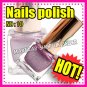 New hand beauty metalic nail polish varnish.Use on natural or false nails PURPLE