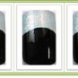 24pc Fancy Pre Designed hand beauty acrylic fake NailArt Glitter False Tips+Glue