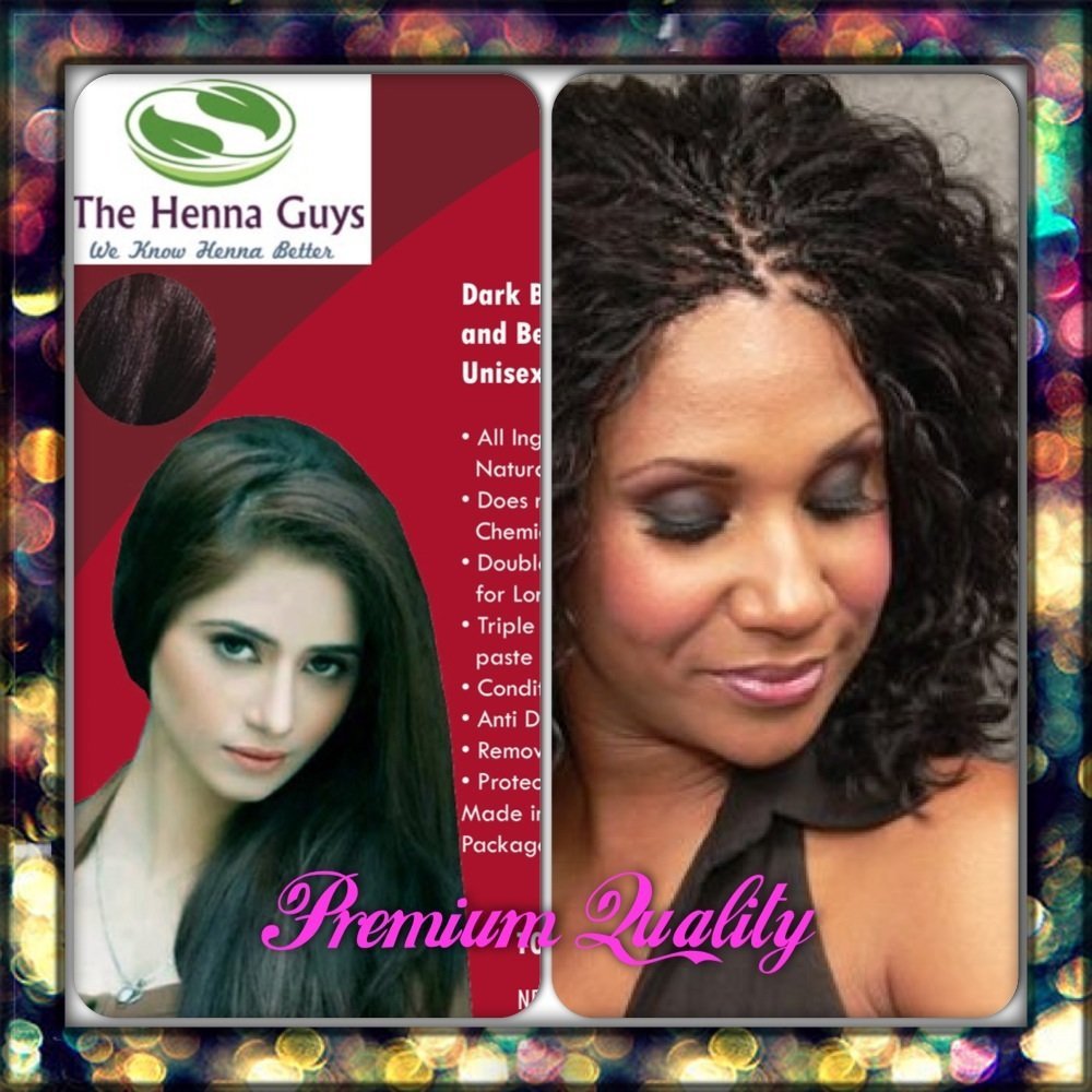 DARK BROWN HENNA HAIR DYE/COLOR ORGANIC & 100 CHEMICAL FREE 100grams