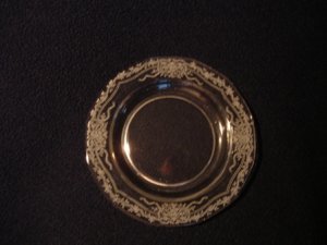 Fostoria June Clear Etched Bread and Butter Plate