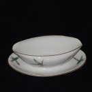 Noritake 5565 Gravy Boat with Attached Underplate