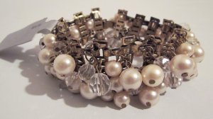 Pearl & Crystal Bracelet - Reg. 29.99