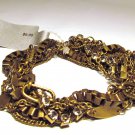 Bronze/Rhinestone Bracelet