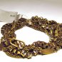 Bronze/Rhinestone Bracelet