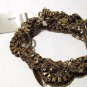 Bronze/Rhinestone Bracelet