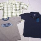 BOYS 6-7 SHIRT LOT TIMBERLAND, GAP & HOBIE SHIRTS EUC