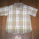 BOYS 5T ARIZONA BUTTON DOWN PLAID SHIRT GREAT 4 SUMMER