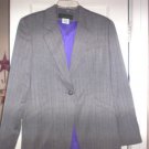 WOMENS 12 SUIT by HARVE BENARD GRAY & PURPLE WORN 1X