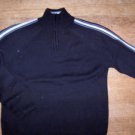 BOYS SZ 8 -10 SWEATER, EUC FROM GREENDOG BLACK & GRAY