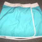 WOMENS SWIM COVER UP REVERSIBLE BROWN & AQUA sz MED EUC