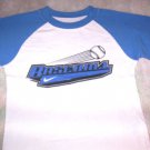 BOYS 3T NIKE BASEBALL JERSEY BLUE & WHITE CUTE & NWOT