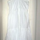 WOMENS 12 GAP WHITE SUN DRESS LONG & BEAUTIFUL IN EUC