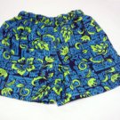TODDLER BOYS 3T SWIMSUIT BY SAND N SUN CUTE PRINT EUC