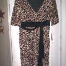 WOMENS 16 EVAN PICONE DRESS w/MATCHING 9 WEST BAG NWT!