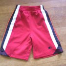 BOYS 6 STARTER RED & BLACK BASKETBALL STYLE SHORTS EUC