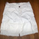 BOYS 12 ABERCROMBIE CARGO SHORTS PUTTY COLOR NICE & EUC