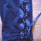 JUNIORS XL or WOMENS MED BLACK LEGGINGS w/SIDE LACES!