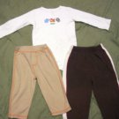 BOYS 24 MONTHS LOT CARTERS OUTIFT & BONUS REEBOK PANTS