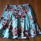 WOMENS 12 SKIRT A-LINE CUT BEAUTIFUL PRINT BY GEORGE