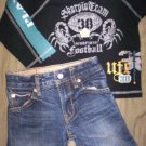 BABY GAP LOT JEANS SIZE 18-24 MONTHS & CUTE SHIRT BOTH EUC!