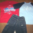 BOYS 10 BACK TO SCHOOL LOT LEVIS SHORTS, GAP & RED SOX